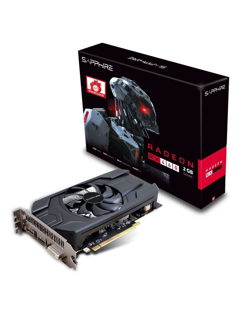 Видео карта Sapphire AMD Radeon RX 460 2GB