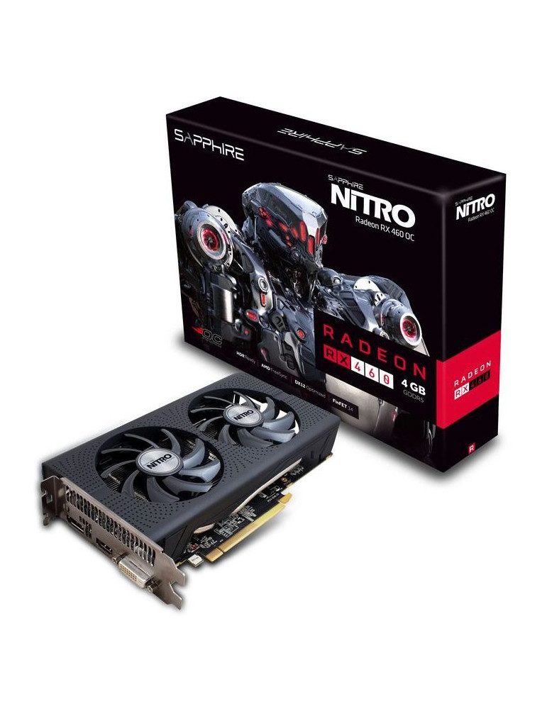 Видео карта Sapphire AMD Radeon RX 460 NITRO 4GB
