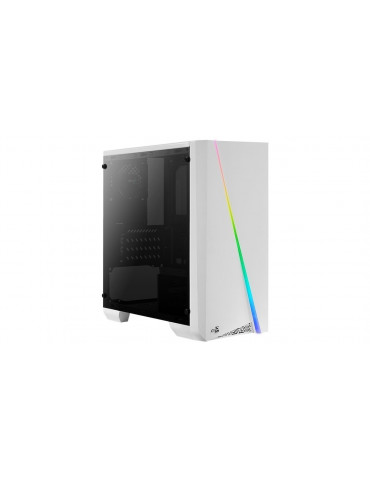 Кутия за компютър AeroCool Cylon Mini White RGB, mATX - ACCS-PV12012.21