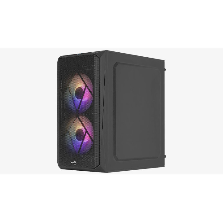 Кутия за компютър AeroCool CS-107-A-BK-v2 mATX, с 3 вентилатора - ACCS-PC14032.11