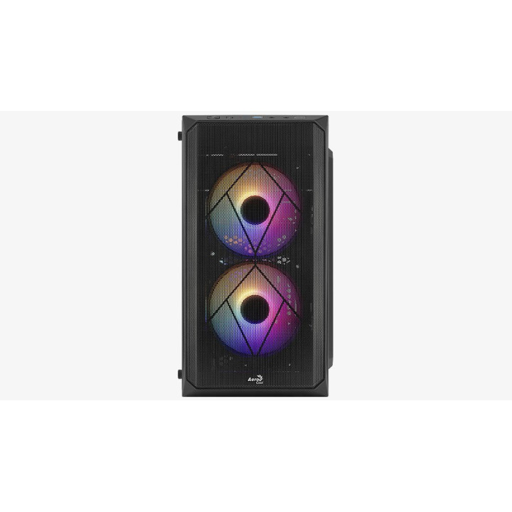 Кутия за компютър AeroCool CS-107-A-BK-v2 mATX, с 3 вентилатора - ACCS-PC14032.11