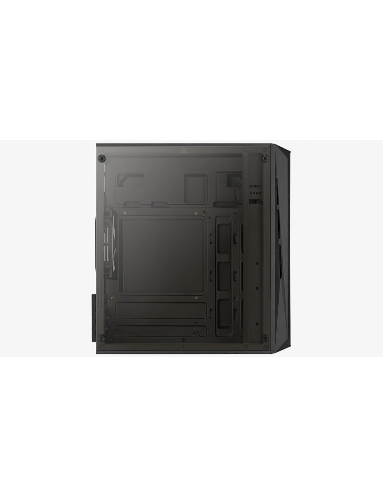 Кутия за компютър AeroCool CS-107-A-BK-v2 mATX, с 3 вентилатора - ACCS ...