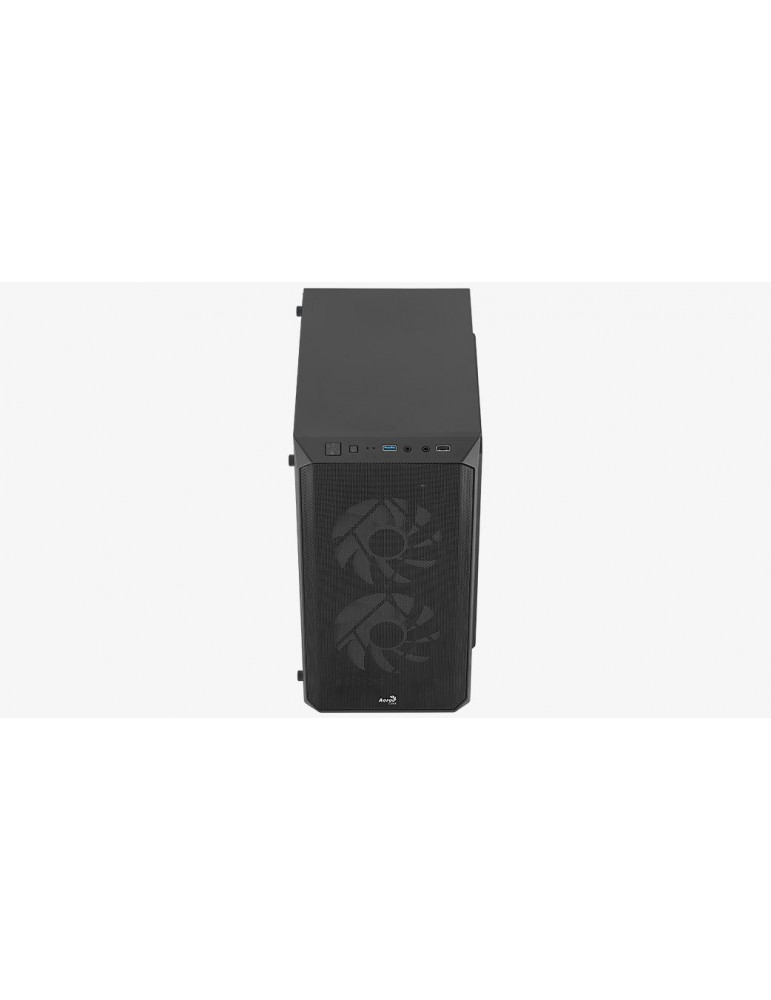 Кутия за компютър AeroCool CS-107-A-BK-v2 mATX, с 3 вентилатора - ACCS ...