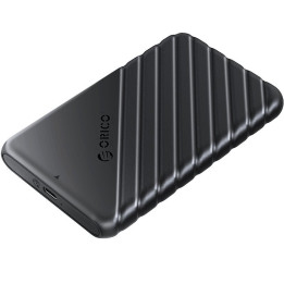 Външна кутия за диск Orico 2.5" TYPE C Black - 25PW1-C3-BK-EP