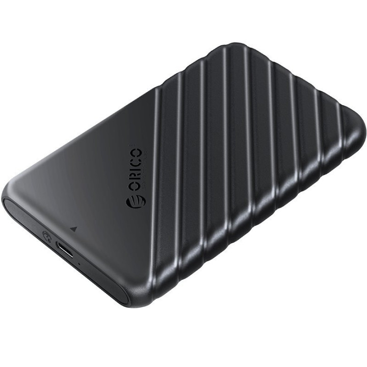 Външна кутия за диск Orico 2.5" TYPE C Black - 25PW1-C3-BK-EP