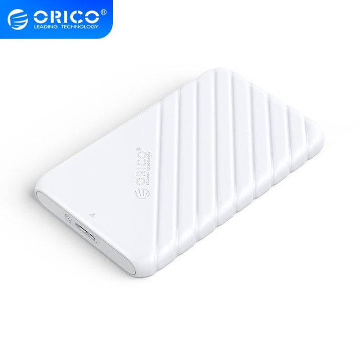 Kутия за диск Orico 2.5" USB3.0 WHITE - 25PW1-U3-WH