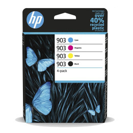 HP 903 CMYK Original Ink Cartridge, 4-Pack - 6ZC73AE