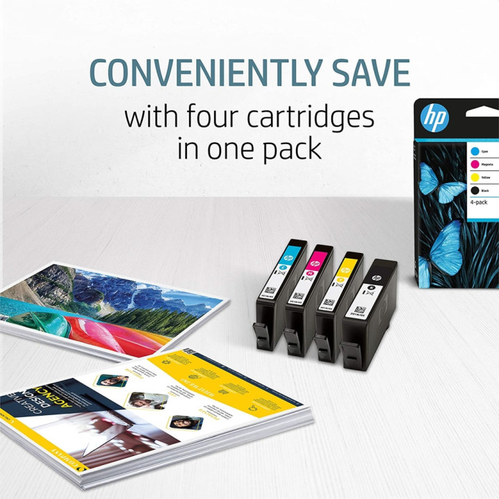 HP 903 CMYK Original Ink Cartridge, 4-Pack - 6ZC73AE