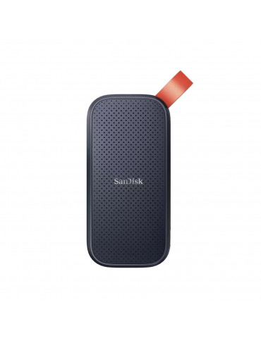Външен SSD диск Sandisk 2TB, USB 3.2, Type-C, Черен - SDSSDE30-2TB-G26