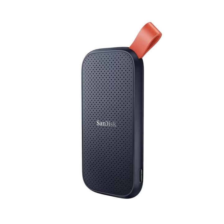 Външен SSD диск Sandisk 2TB, USB 3.2, Type-C, Черен - SDSSDE30-2TB-G26