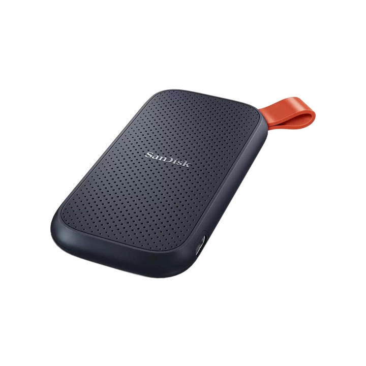 Външен SSD диск Sandisk 2TB, USB 3.2, Type-C, Черен - SDSSDE30-2TB-G26