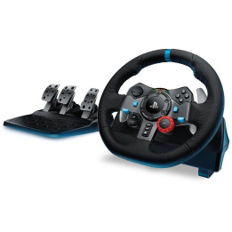Волан Logitech Driving Force G29 PS3/PS4/PC, черен