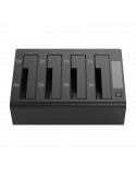 Докинг станция за дискове Orico  Storage / HDD / SSD Dock / Duplicator - 4x 2.5 and 3.5 inch USB3.0, black - 6648US3-C