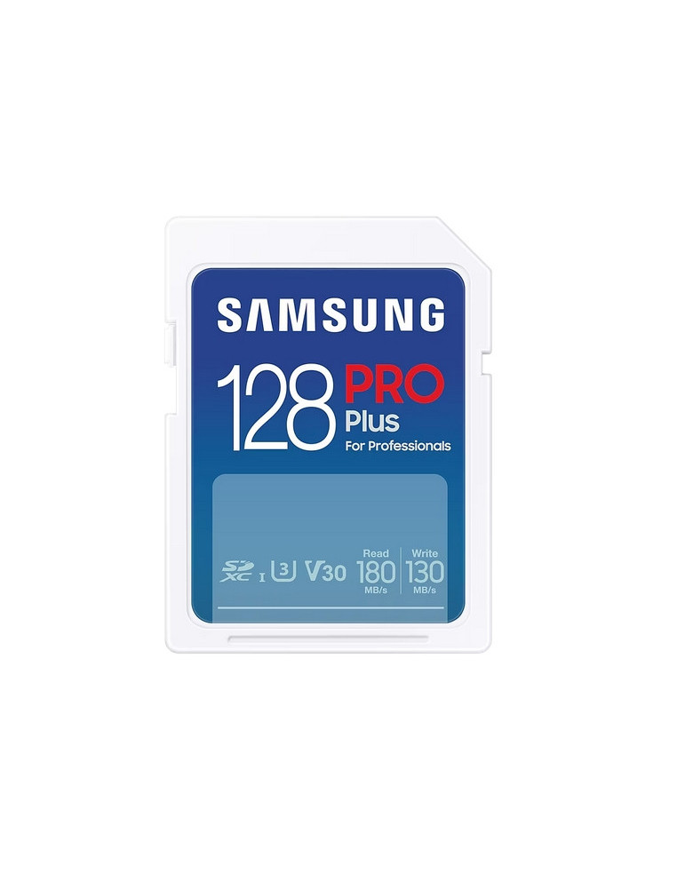 SD карта Samsung 128GB SD Card PRO Plus, UHS-I, Read 180MB/s - Write 130MB/s - MB-SD128S/EU