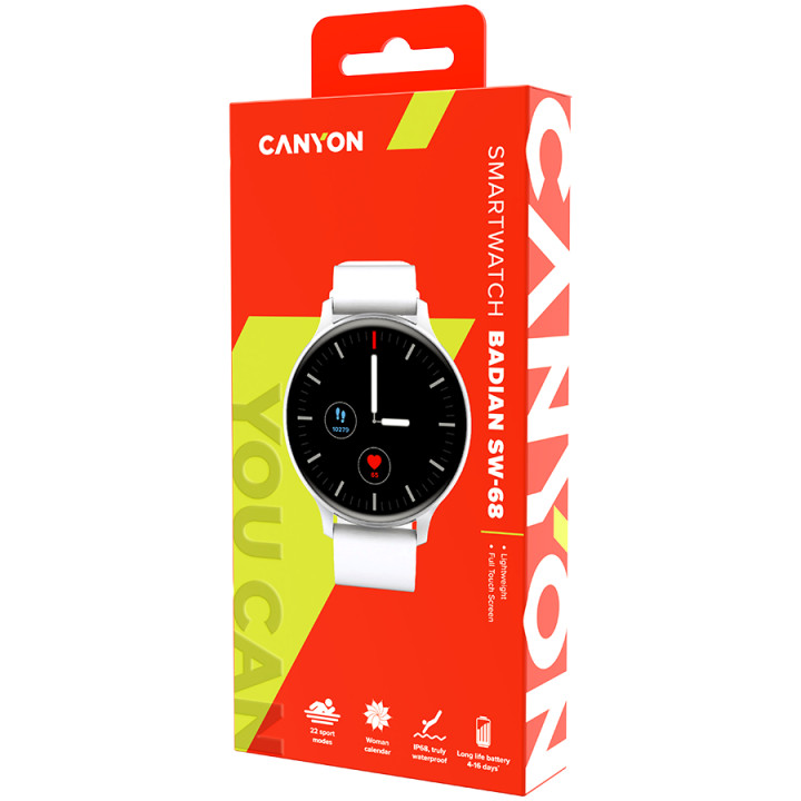 Смарт часовник Canyon CNS-SW68SS