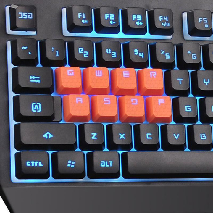 Геймърска полу-механична клавиатура A4tech Bloody B188, Optic-switch, Neon Glare
