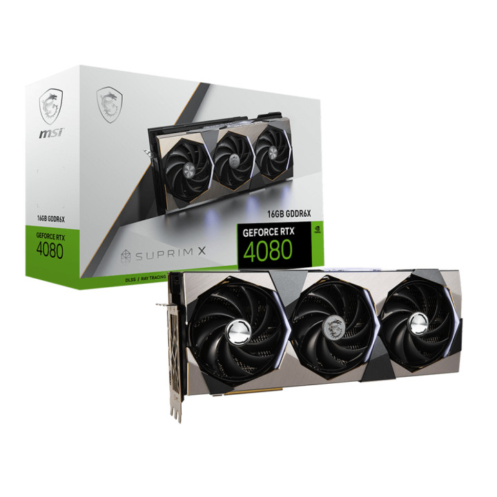 Видео карта MSI GeForce RTX 4080 16GB SUPRIM X - 912-V511-030