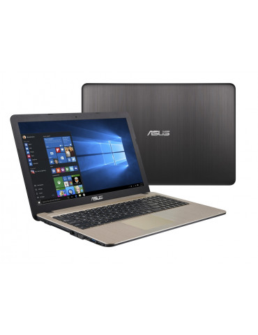 Лаптоп Asus X540SA-XX381D с процесор Intel Celeron N3160, 4GB RAM, 1TB HDD, черен   Asus Backpack Black for up to 16'
