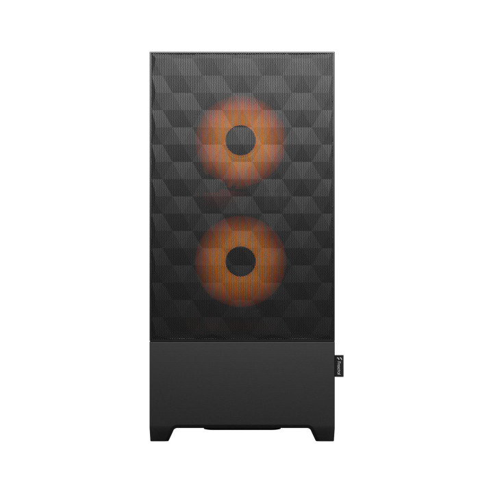 Кутия за компютър Fractal Design POP AIR RGB ORNG CORE TG CL - FD-C-POR1A-05