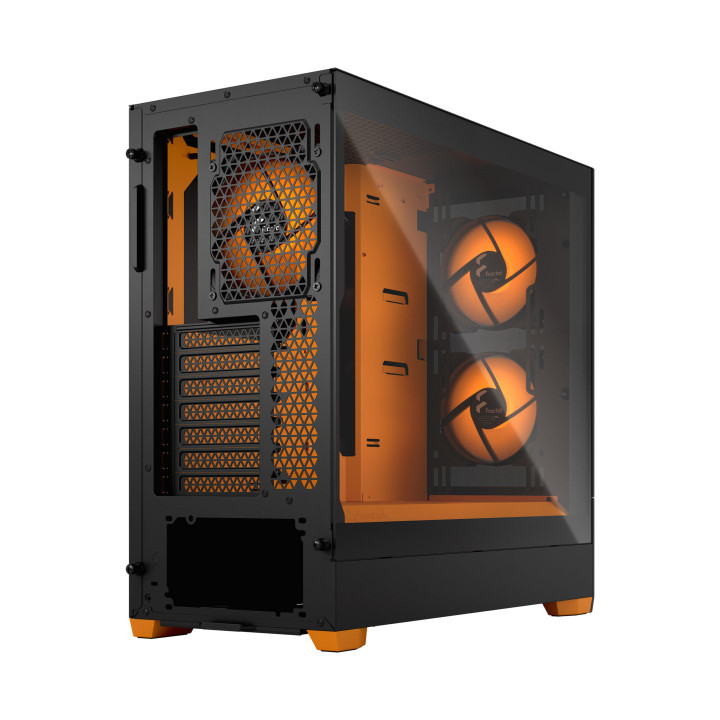Кутия за компютър Fractal Design POP AIR RGB ORNG CORE TG CL - FD-C-POR1A-05