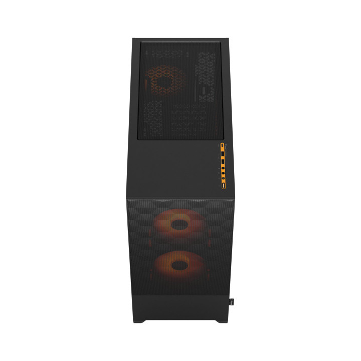 Кутия за компютър Fractal Design POP AIR RGB ORNG CORE TG CL - FD-C-POR1A-05