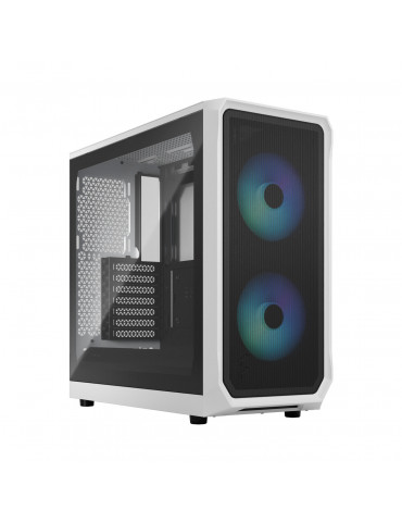 Кутия за компютър Fractal Design FOCUS 2 RGB WHITE TG CLR TINT - FD-C-FOC2A-04