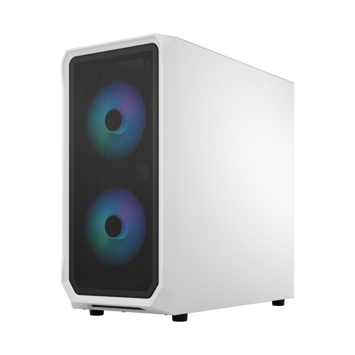 Кутия за компютър Fractal Design FOCUS 2 RGB WHITE TG CLR TINT - FD-C-FOC2A-04