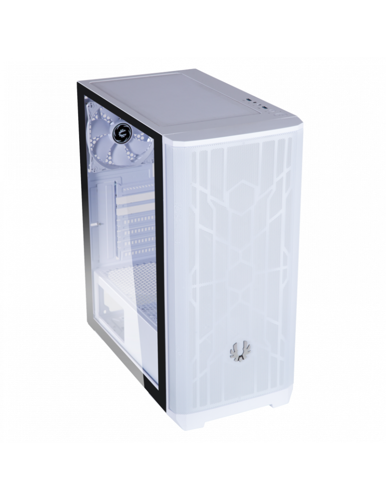 Кутия за компютър Bitfenix NOVA MESH SE TG-WHITE - BFC-NSE-300-WWGKW-RP