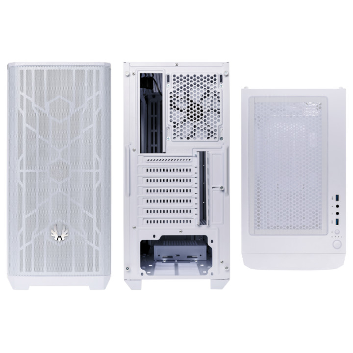 Кутия за компютър Bitfenix NOVA MESH SE TG-WHITE - BFC-NSE-300-WWGKW-RP