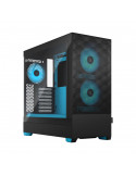Кутия за компютър Fractal Design POP AIR RGB CYAN CORE TG CL - FD-C-POR1A-02