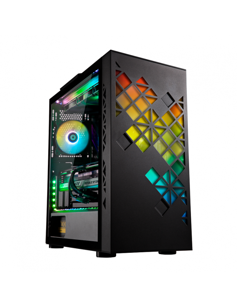 Кутия за компютър Bitfenix TRACERY ARGB BLACK - BFC-TRA-500-KKG-3B1A