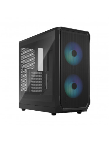 Кутия за компютър Fractal Design FOCUS 2 RGB BLK TG CLR TINT - FD-C-FOC2A-03