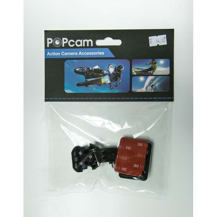 POPcam комплект заоблена лепенка с извита щипка