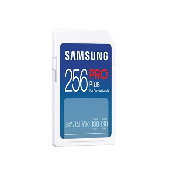 SD карта Samsung 256GB SD Card PRO Plus, UHS-I, Read 180MB/s - Write 130MB/s - MB-SD256S/EU