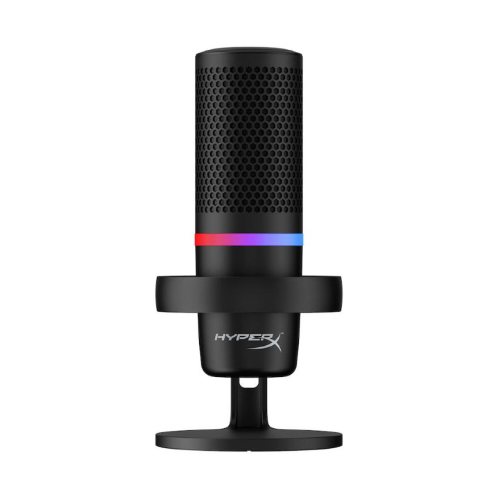 Микрофон HyperX DuoCast, USB, черен - 4P5E2AA