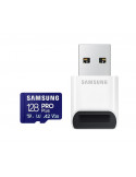 SD карта Samsung 128GB micro SD Card PRO Plus with USB Reader, UHS-I, Read 180MB/s - Write 130MB/s - MB-MD128SB/WW