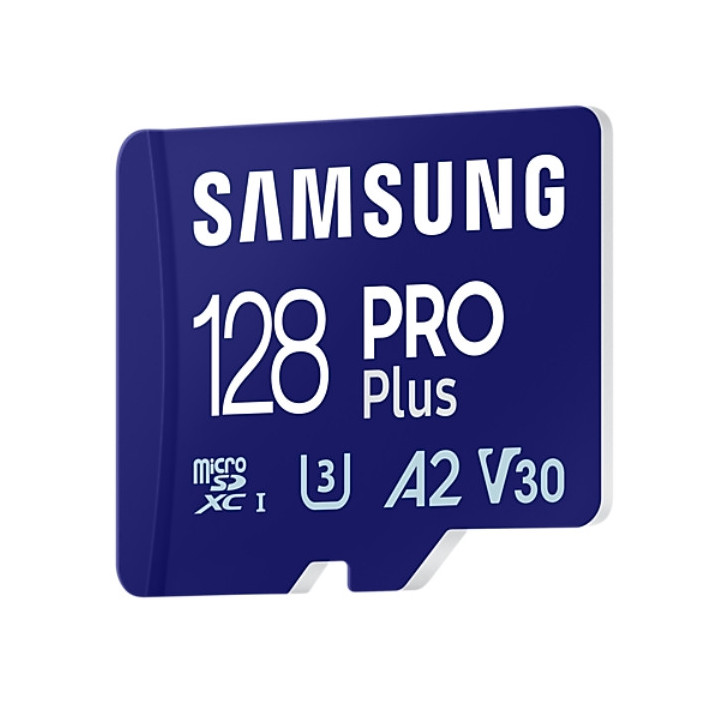 SD карта Samsung 128GB micro SD Card PRO Plus with USB Reader, UHS-I, Read 180MB/s - Write 130MB/s - MB-MD128SB/WW