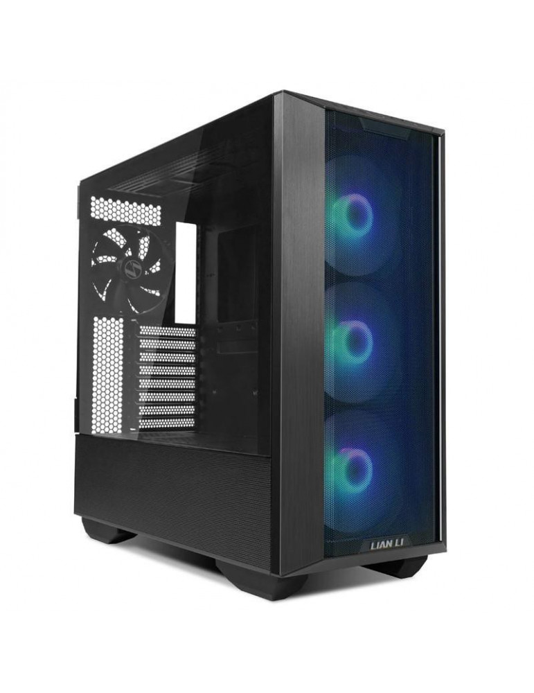 Кутия за компютър Lian Li LANCOOL III RGB Mid-Tower, Tempered Glass, черен - GELI-909