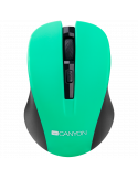 Безжична мишка Canyon CNE-CMSW1, зелена