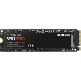 SSD диск Samsung 1TB 990 PRO, M.2 Type 2280, 7450/6900 MB/s - MZ-V9P1T0BW