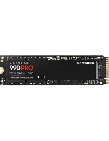 SSD диск Samsung 1TB 990 PRO, M.2 Type 2280, 7450/6900 MB/s - MZ-V9P1T0BW