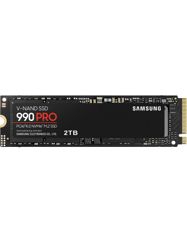 SSD диск Samsung 2TB 990 PRO, M.2 Type 2280, 7450/6900 MB/s - MZ-V9P2T0BW