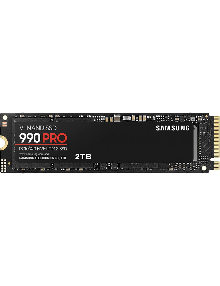 SSD диск Samsung 2TB 990 PRO, M.2 Type 2280, 7450/6900 MB/s - MZ-V9P2T0BW