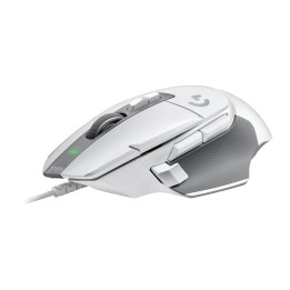 Геймърска мишка Logitech G502 X, USB, бял - 910-006146