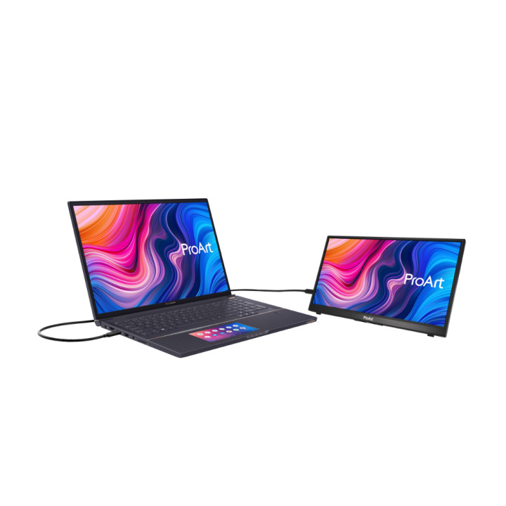 Професионален Монитор Asus ProArt PA148CTV 14", IPS, FHD, USB-C, Calman Verified, 100% Srgb, 10-Point Touch
