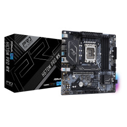 Дънна платка AsRock H670M PRO RS, LGA1700