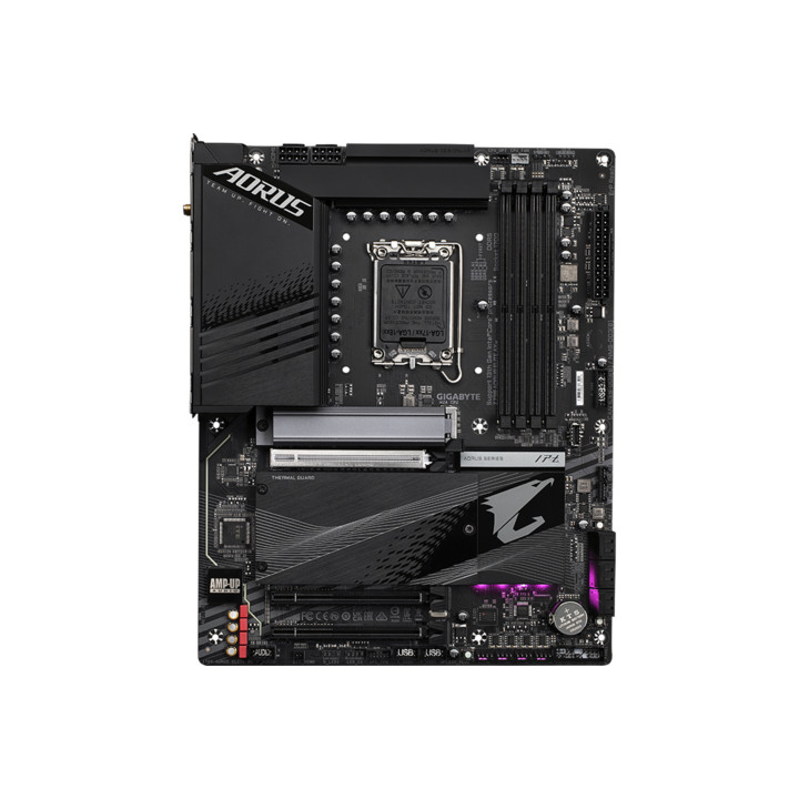Дънна платка Gigabyte Z790 AORUS ELITE AX LGA1700, PCIe 5.0, ATX, Wi-Fi 6E, RGB Fusion, DDR5