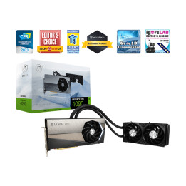 Видео карта MSI GeForce RTX 4090 SUPRIM LIQUID X 24GB GDDR6X - 912-V510-011