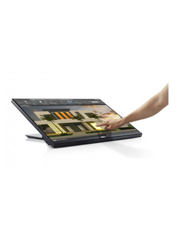 Монитор 23.8" Dell P2418HT тъчскрийн, IPS матрица, 1920x1080 FullHD, VGA, HDMI, DP, USB 3.0