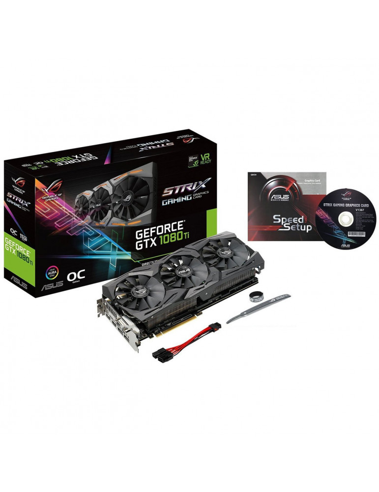 Graphics Card 1080 Ti Pazaruvaj Видео карта Asus ROG Strix GeForce